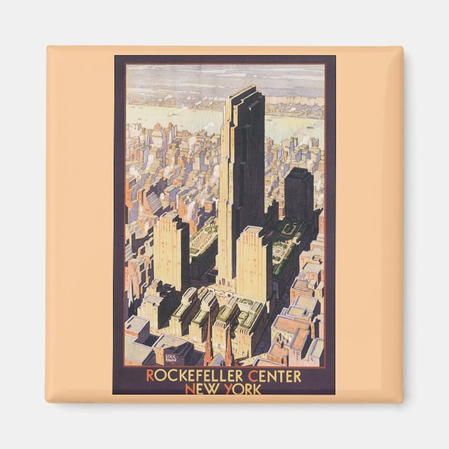 Imán Rockefeller Center New York (Frente)
