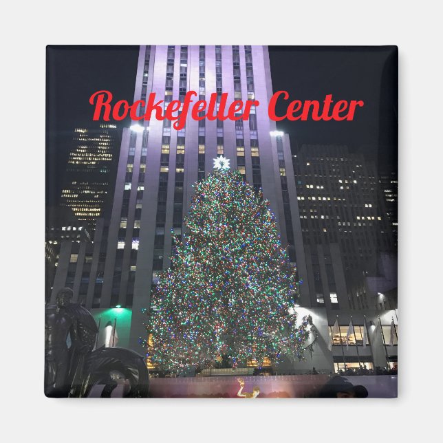 Imán Rockefeller Center New York Magnet (Frente)