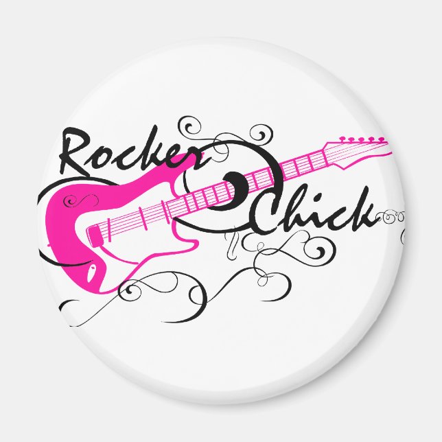 Imán Rocker Chick (Frente)