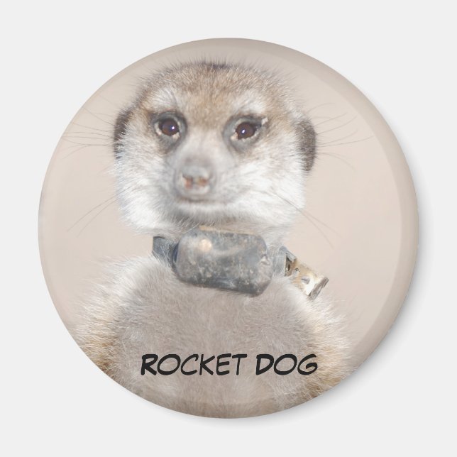 Imán Rocket Dog Magnet (Frente)