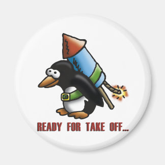 Imán rocket pinguin e