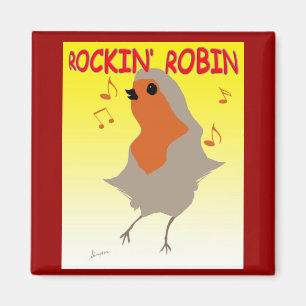 Imán Rockin Robin Fridge