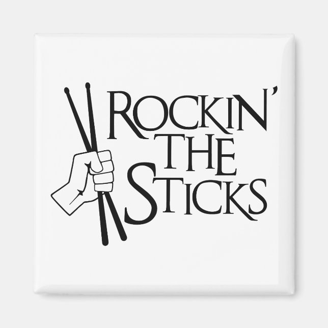 IMÁN ROCKIN’ THE STICKS (Frente)