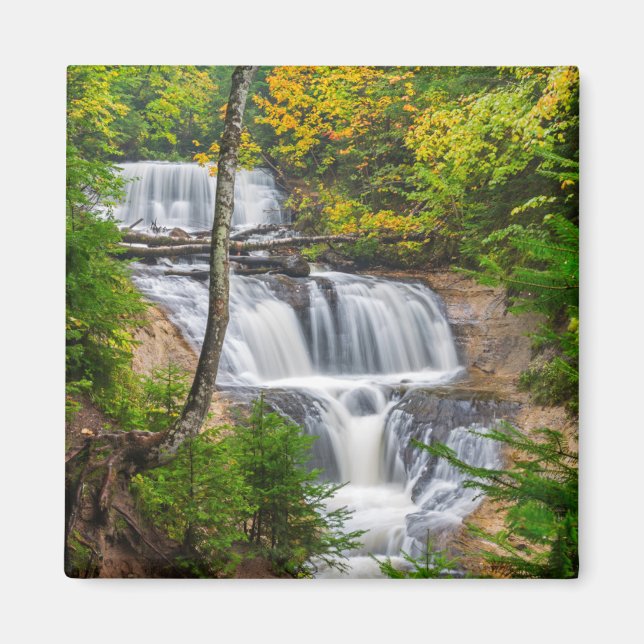 Imán Rocks National Lakeshore, Sable Falls (Frente)