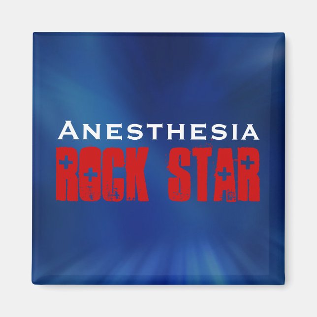 Imán RockStar de Anestesia (Frente)