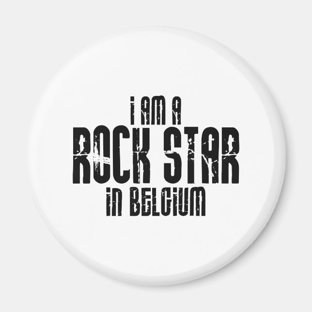 Imán Rockstar En Bélgica (Frente)