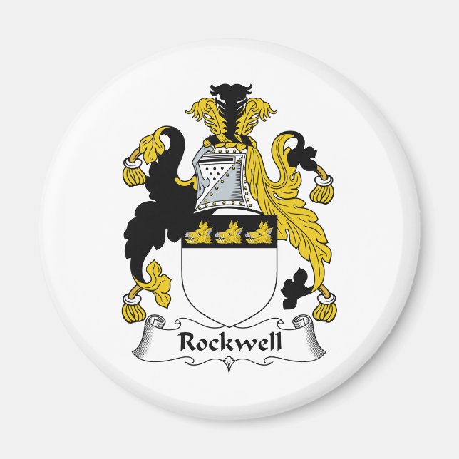 Imán Rockwell Family Crest