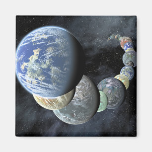 Imán Rocky, mundos terrestres