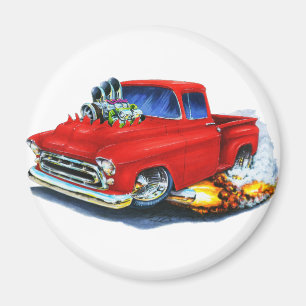 Imán Rojo 1957 de la recogida de Chevy
