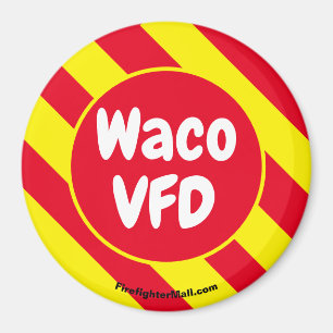 Imán rojo/amarillo Waco VFD