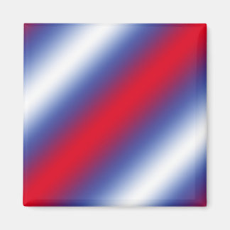 Imán Rojo, blanco y azul