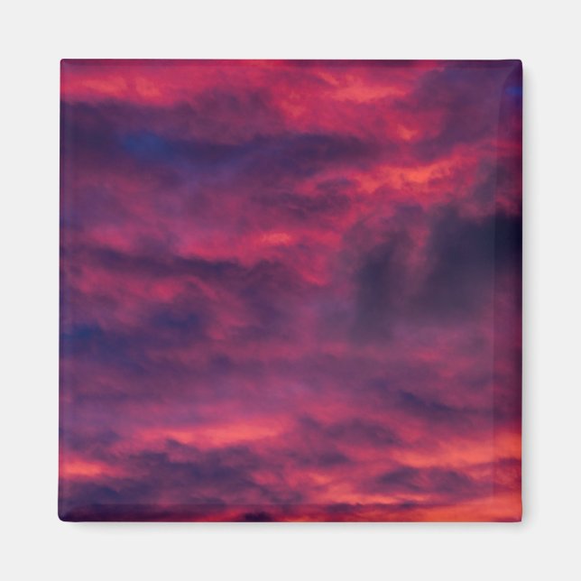 Imán rojo de agosto (Frente)