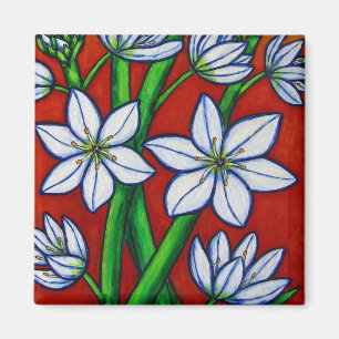 Imán Rojo de Bloom de Otoño