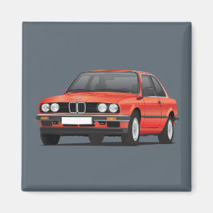 Imán Rojo de BMW E30 (3-serie)