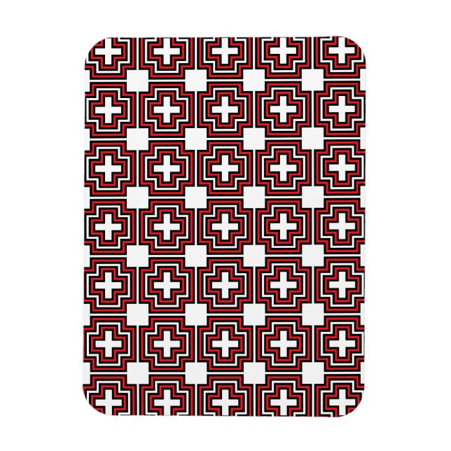 Imán Rojo de C&S (Vertical)