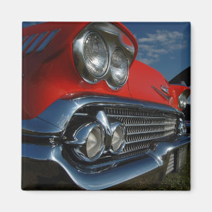 Imán rojo de Cadillac