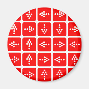 Imán Rojo de flecha LED