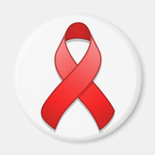 Imán rojo de la cinta de la conciencia