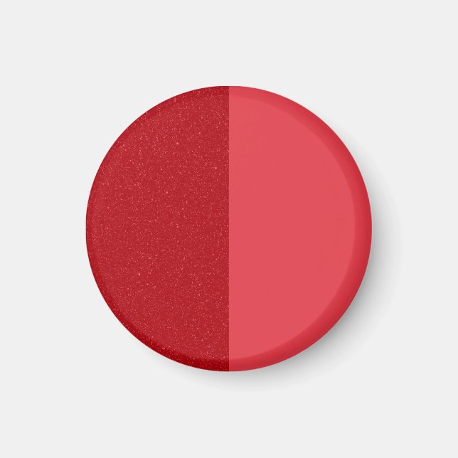 Imán Rojo de Tomate de Media Textura – Personaliza (Frente)