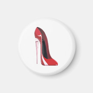 Imán rojo del arte del zapato del estilete del