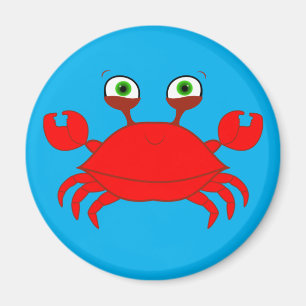 Imán rojo del cangrejo