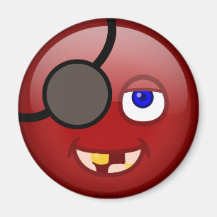 Imán Rojo del pirata