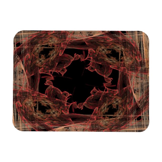 Imán Rojos Rushing (Horizontal)