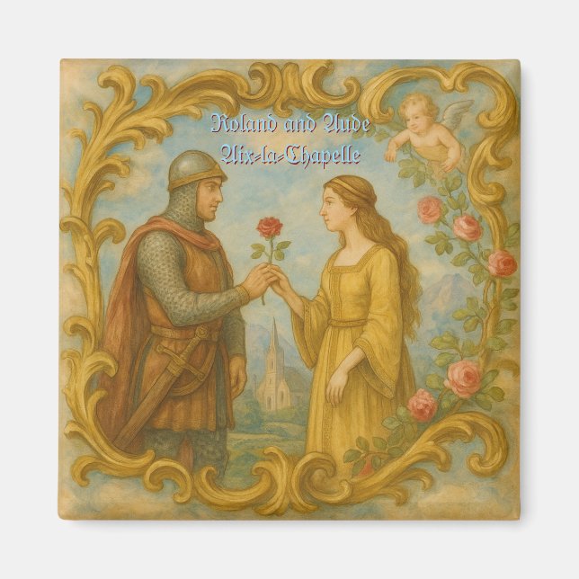 Imán Roland y Aude (Frente)