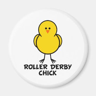 Imán Roller Derby Chick