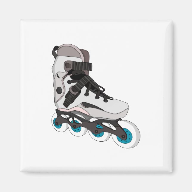 Imán Rollerblade Rollerskates Inline Skates Art (Frente)