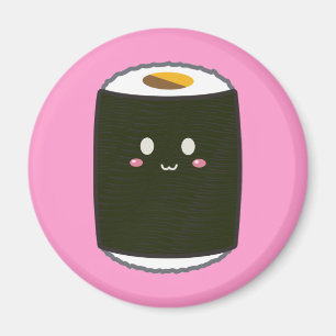 Imán Rollo de sushi de Kawaii