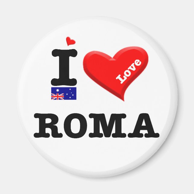Imán ROMA - Amo (Frente)