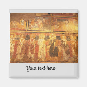 Imán Roma arte mural vibrante Magnet