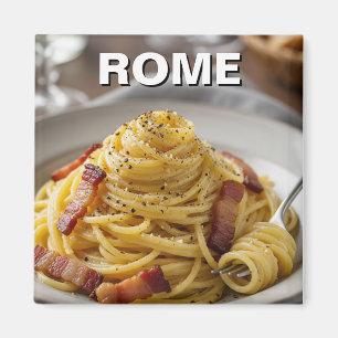 Imán Roma Carbonara Italia Viaje