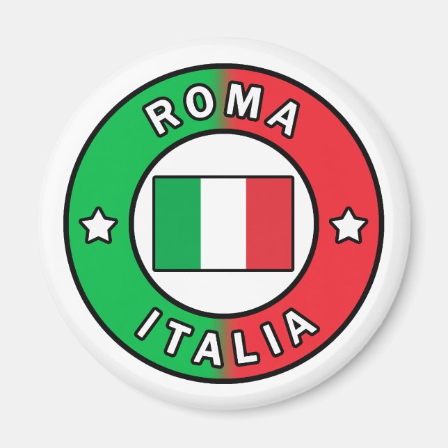 Imán Roma Italia (Frente)
