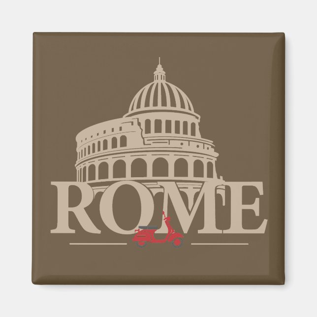 Imán Roma Italia Europa (Frente)