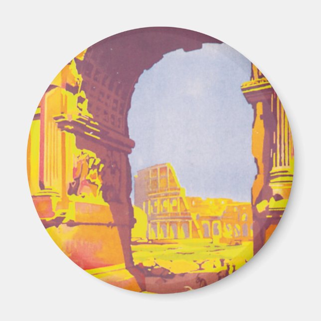 Imán Roma par le train deluxe (Frente)