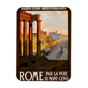 Imán Roma vintage - Viaje a Italia