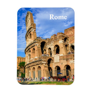 Imán Roma y Colosseum Vinyl Magnet