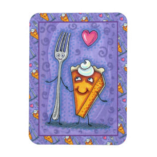IMÁN ROMANCE DE FORK & PUMPKIN