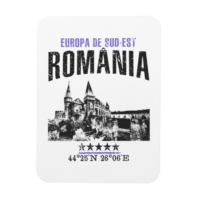 Imán România (Vertical)