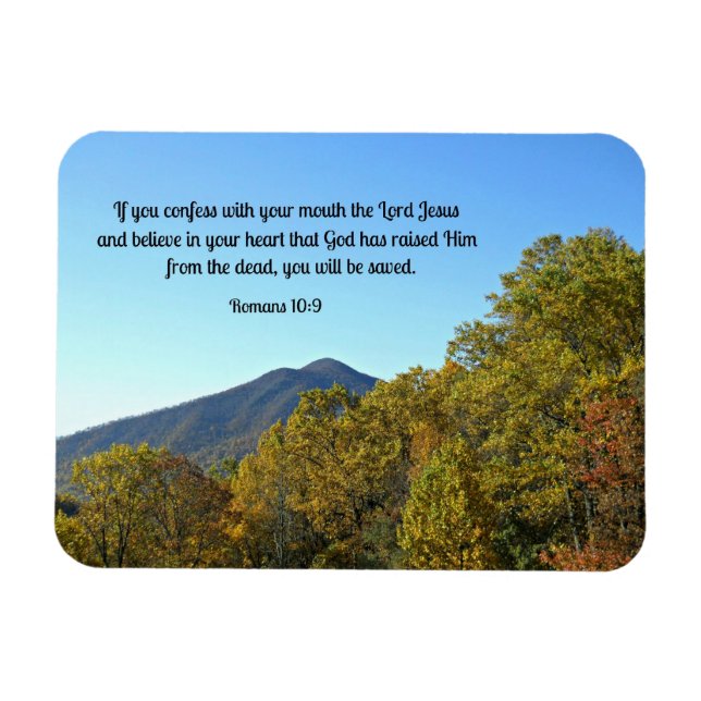 Imán Romanos 10:9 Si confiesas con tu boca... (Horizontal)