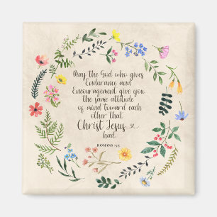 Imán Romanos 15:5 Biblia Verse Image