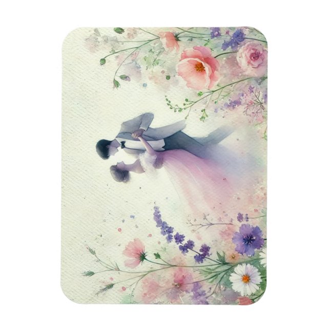 Imán Romantik Wedding 1 (Vertical)