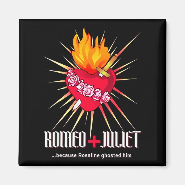 Imán Romeo And Juliet Sacred Heart, Ghosted By Rosaline (Frente)