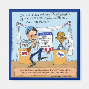 Imán Romney Intenta Chistes sobre Obama Regalos y Tarje