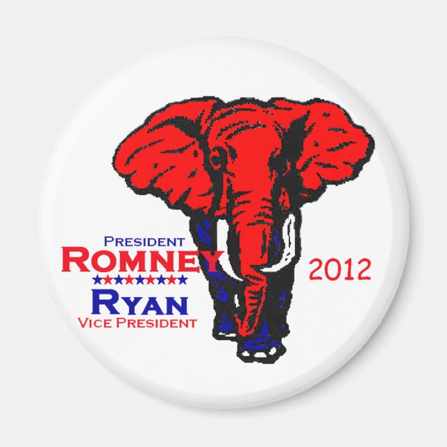 Imán Romney Ryan (Frente)