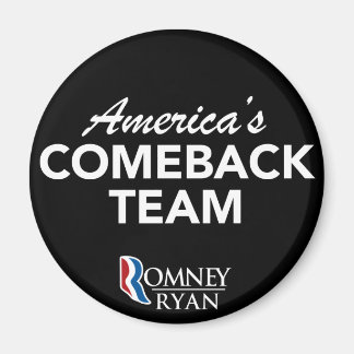 Imán Romney Ryan La ronda de regreso de los equipos est