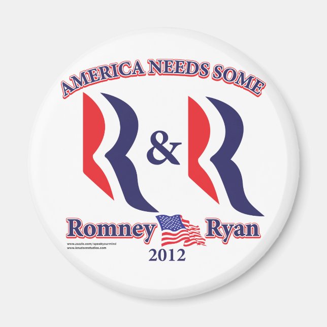 Imán Romney y Ryan (Frente)