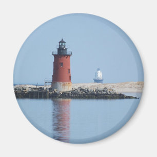Imán Rompeolas de Delaware y puerto de los faros del